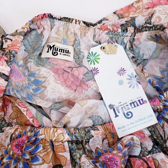 *Last Chance* NWT Show Me Your Mumu Bloom Triple Decker Romper Tiered Ruffles - Picture 9 of 11